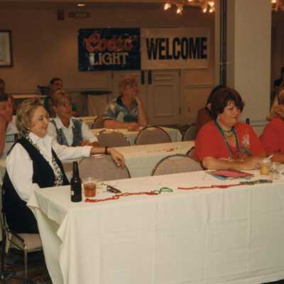 Unknown group of people at the Coors light parade workshop.