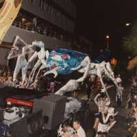 A float in the parade.