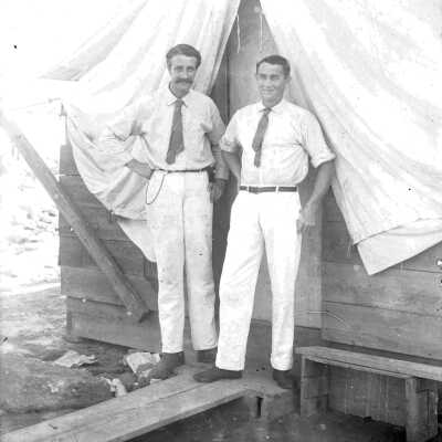 Two Unknown Men at Pigeon Key