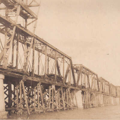 Bahia Honda bridge construction