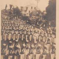 U.S. Bluejackets, “Oversea Celebration” Parade