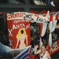 A float in the parade.