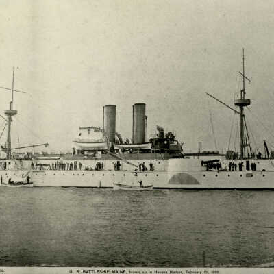 U.S.S. MAINE Battleship