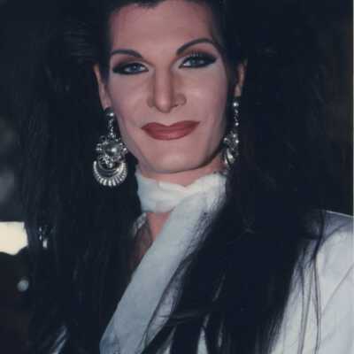 Unknown man as a woman.