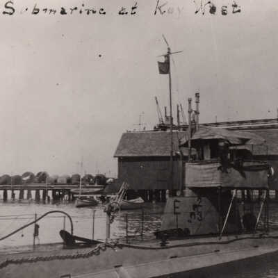 World War II Submarine Docked in Key West