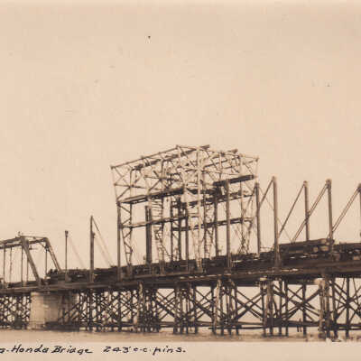 Bahia Honda bridge construction