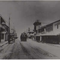 Electric Streetcar on Duval Street