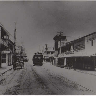 Electric Streetcar on Duval Street