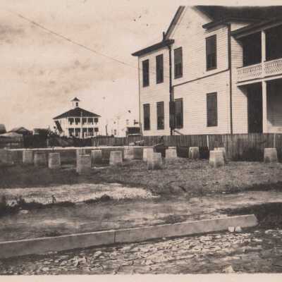 Construction site: Copyright: © Key West Art & Historical Society; Origformat: Print-Photographic