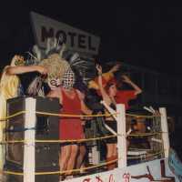A float in the parade.