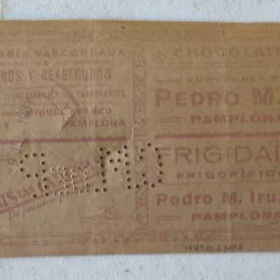 Bullfighting Ticket