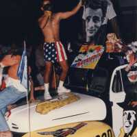 A float in the parade.