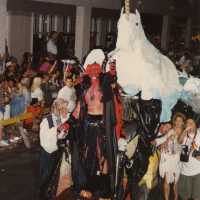A float in the parade.
