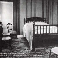 Replica of Room and Actual Bed in which Lincoln died