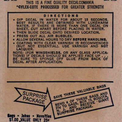 Key West Turtle Kraal Travel Decal Instructions