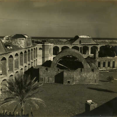 Interior of Fort Jefferson