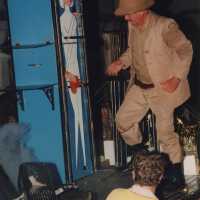 A float in the parade.