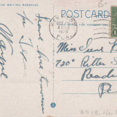 U.S. Naval Wireless Station, Key West, Fla.: © Key West Art & Historical Society