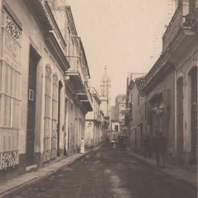 Cuban street scene: Copyright: © Key West Art & Historical Society; Origformat: Print-Photographic