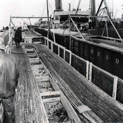 Lord Kelvin cable-laying barge: Copyright: © Key West Art & Historical Society; Origformat: Print-Photographic