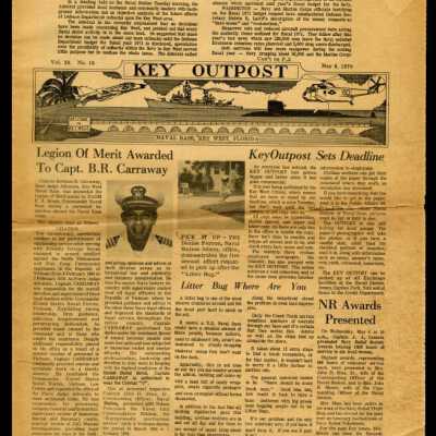 'Key Outpost' Newspaper: Copyright: @ Key West Art & Historical Society; Origformat: Print-Photographic
