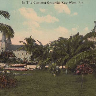 In the Convent Grounds, Key West, Fla.