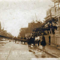 Hurricane Damage on Duval Street