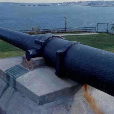 Cannon from the U.S.S. MAINE: Copyright: © Key West Art & Historical Society; Origformat: Print-Photographic