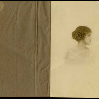 Studio Portrait of Unknown Woman