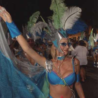 Unknown woman dressed up.