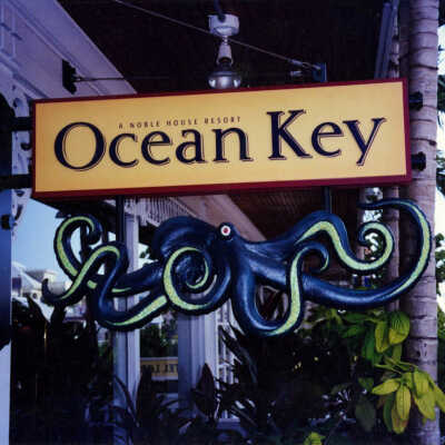 Ocean Key Resort Sign