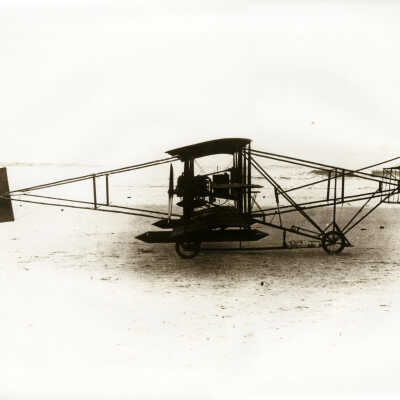 Airplane belonging to John A.D. McCurdy