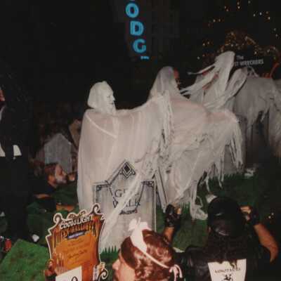 A float in the parade.