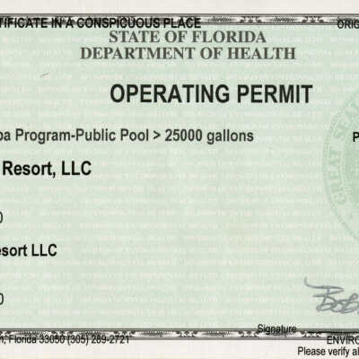 Swimming Pool Permit Atlantic Shores