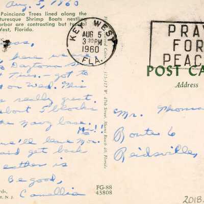 Greetings from Key West, Florida