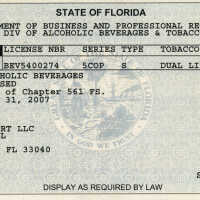 Retailer of Alcoholic Beverages License Atlantic Shores