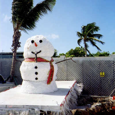 Snowman Float, Key West