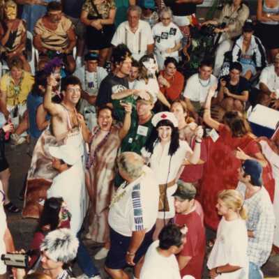 Fantasy Fest parade.