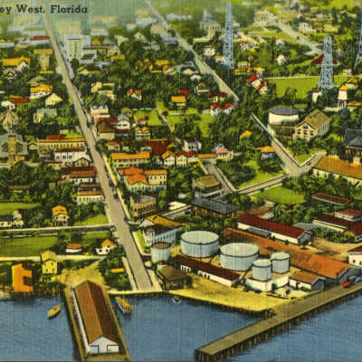 Air View of Key West, Florida