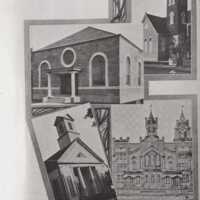          A collage of Churches in Key West
   