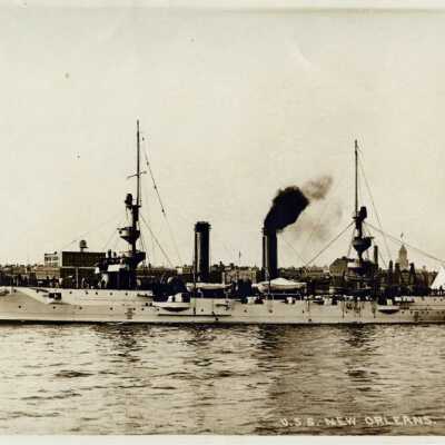 Light Cruiser U.S.S. NEW ORLEANS: Copyright: @ Key West Art & Historical Society; Origformat: Print-Photographic
