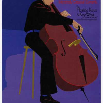 'Xavier Foley' Impromptu Classical Concerts Poster: Copyright: © Key West Art & Historical Society