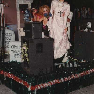 A float in the parade.