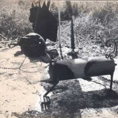 Stanley Papio metal sculpture: Copyright: © Key West Art & Historical Society; Origformat: Print-Photographic