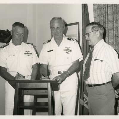 U.S. Navy Captain Hugh Murphree