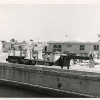 An unknown machine on the pier