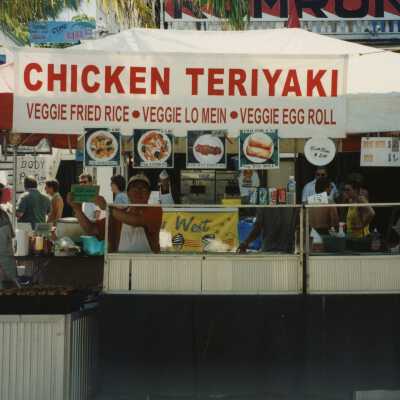 Fantasy Fest Food Vendor