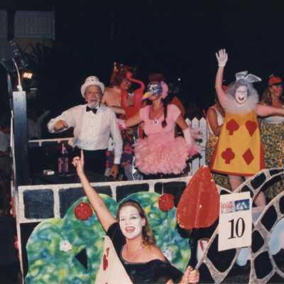 Capt. Tony on float number 10.