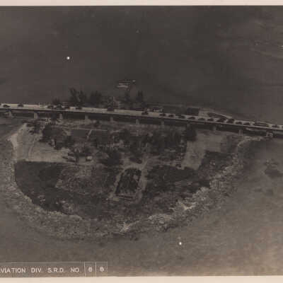 Aerial view of Pigeon Key