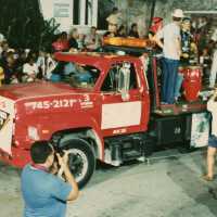 A float in the parade.